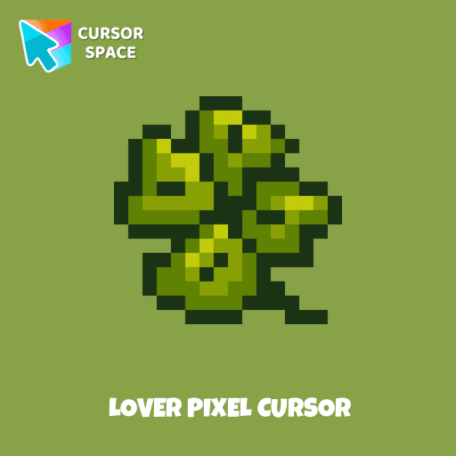 Сlover Pixel cursor arrow cursor